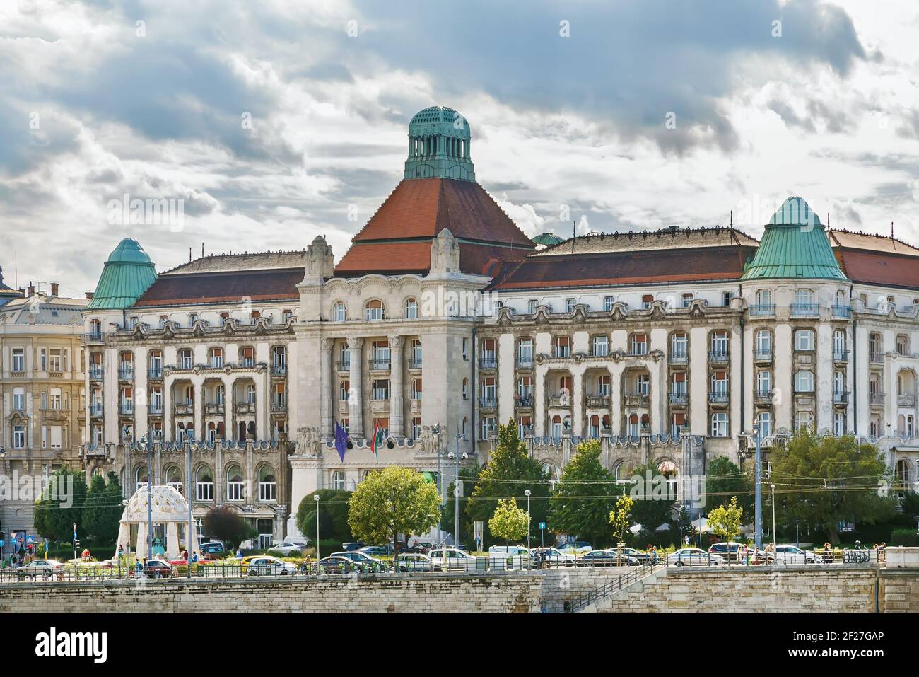 Hotel Gellert, Budapest, Ungarn Stockfoto