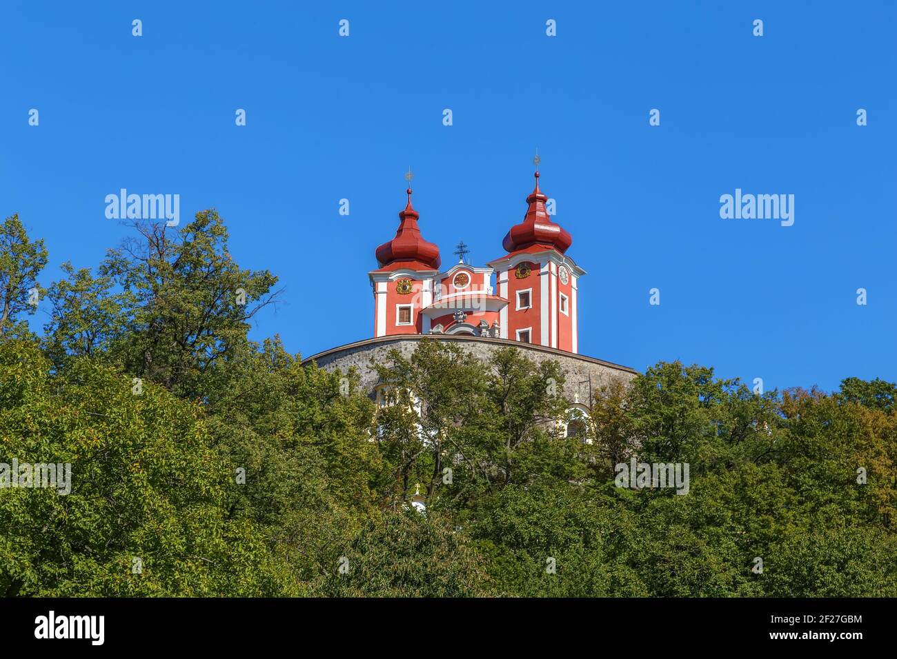 Calvary Banska Stiavnica, Slowakei Stockfoto