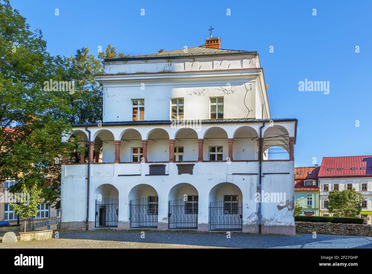 Central Slovakia Gallery, Banska Bystrica, Slowakei Stockfoto