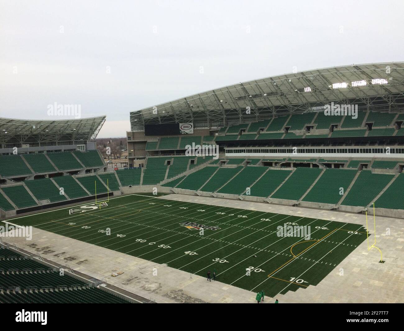 Mosaic Stadium Stockfoto