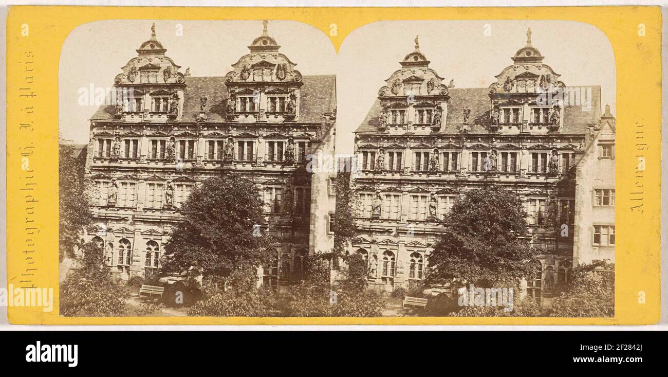 Heidelberg (Großduche de Bade), Frederic Palace IV .. Stockfoto