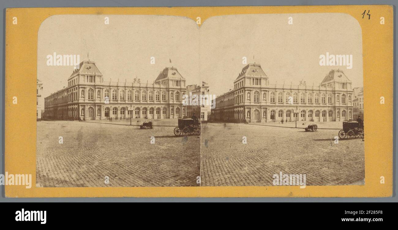 Brüssel, Nordbahnhof .. Stockfoto