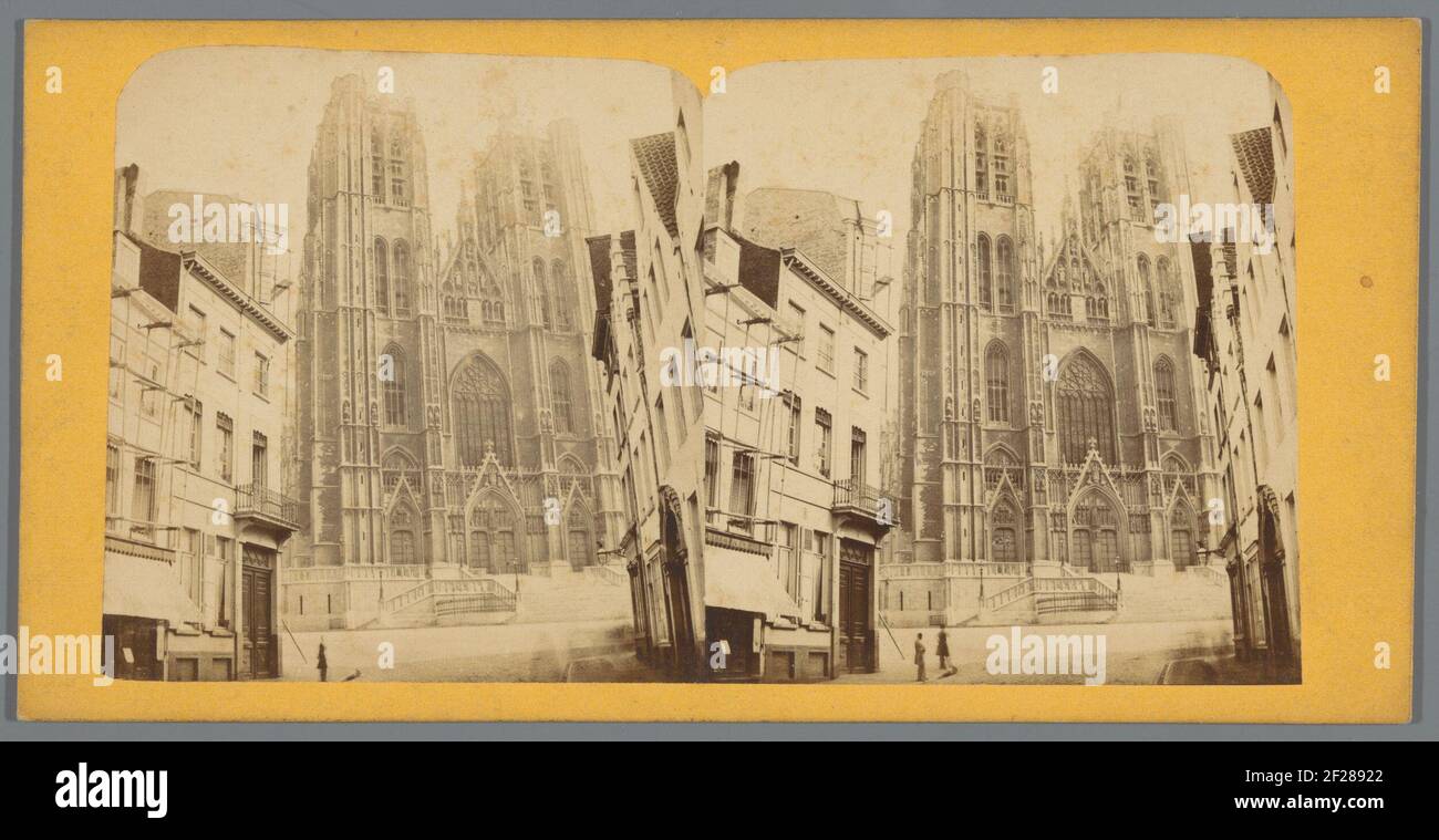 Brüssel, Kirche Ste. GULE ... Stockfoto
