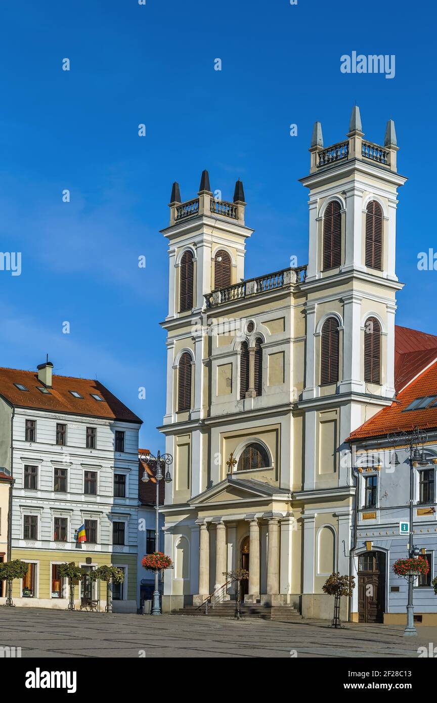 St. Francis Xavier Cathedral, Banska Bystrica, Slowakei Stockfoto