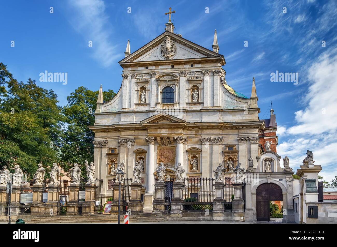 St. Peter und Paul Kirche, Krakau, Polen Stockfoto
