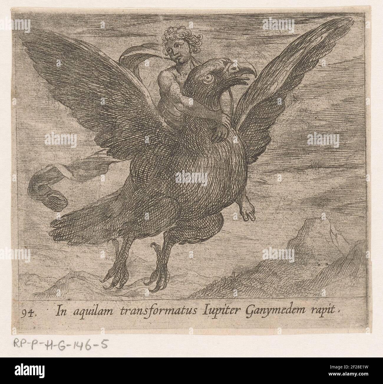 Ganymed Wurde Von Zeus Entführt Stockfotos und bilder Kaufen Alamy