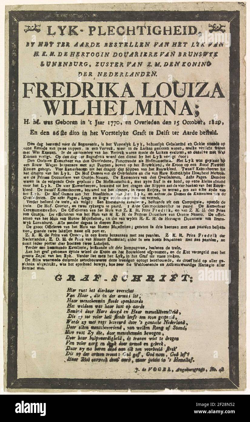 Prinzessin frederica louise wilhelmina von oranien nassau Fotos und