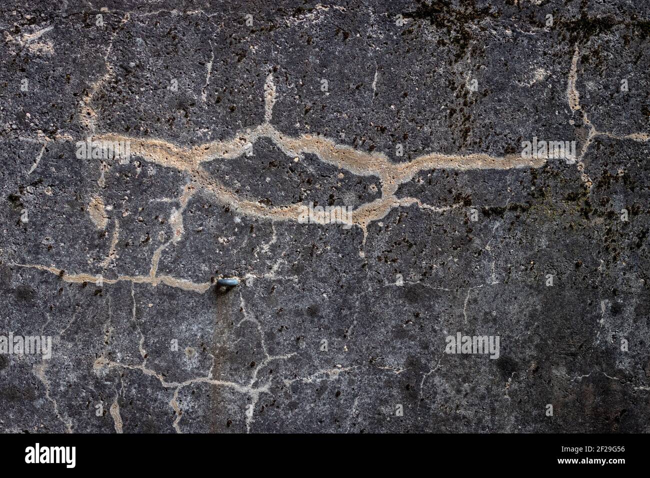 feine Betontextur Hintergrund Nahaufnahme Stockfoto