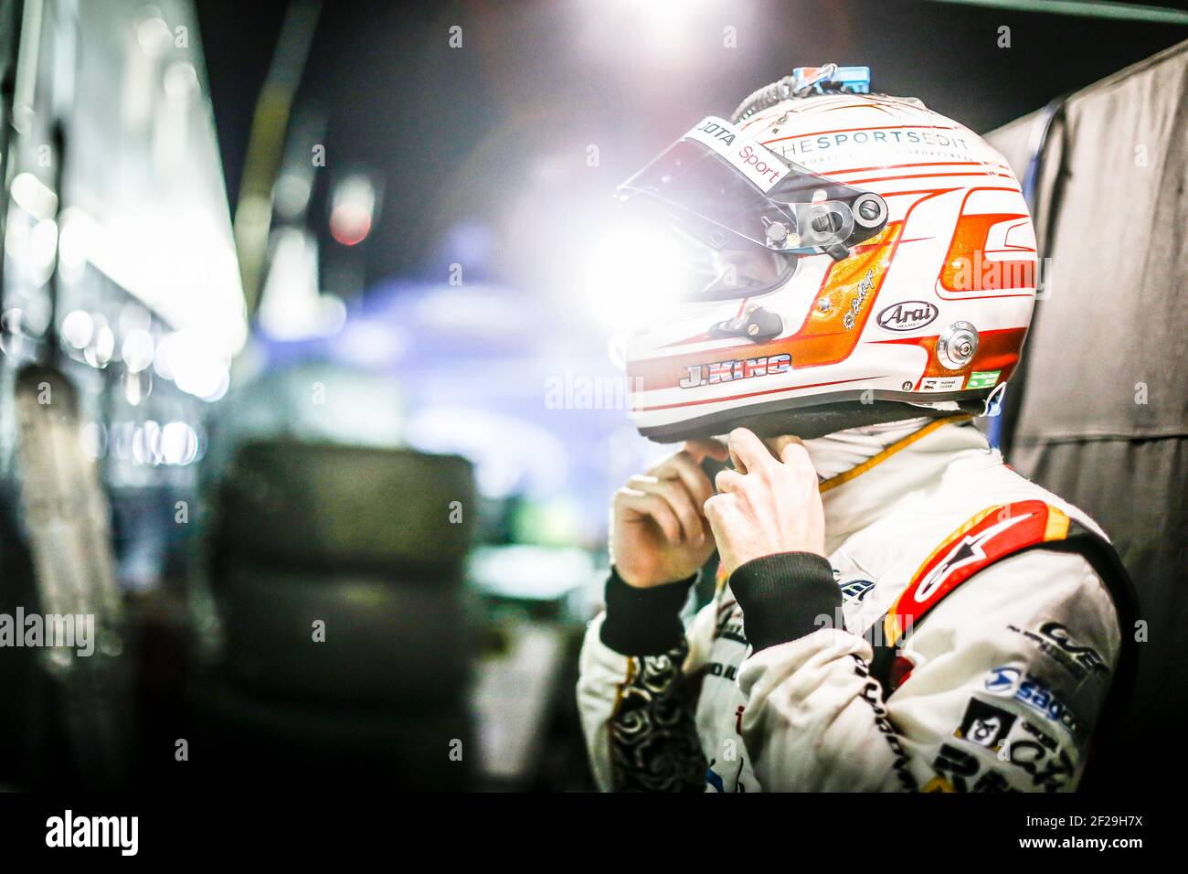 KING Jordan (GBR), Oreca 07 Gibson Team Jackie Chan DC Racing, portait während der 2019 FIA WEC World Endurance Championship 1000 Miles of Sebring, Vereinigte Staaten von Amerika, vom 13. Bis 15. märz - Foto Francois Flamand / DPPI Stockfoto