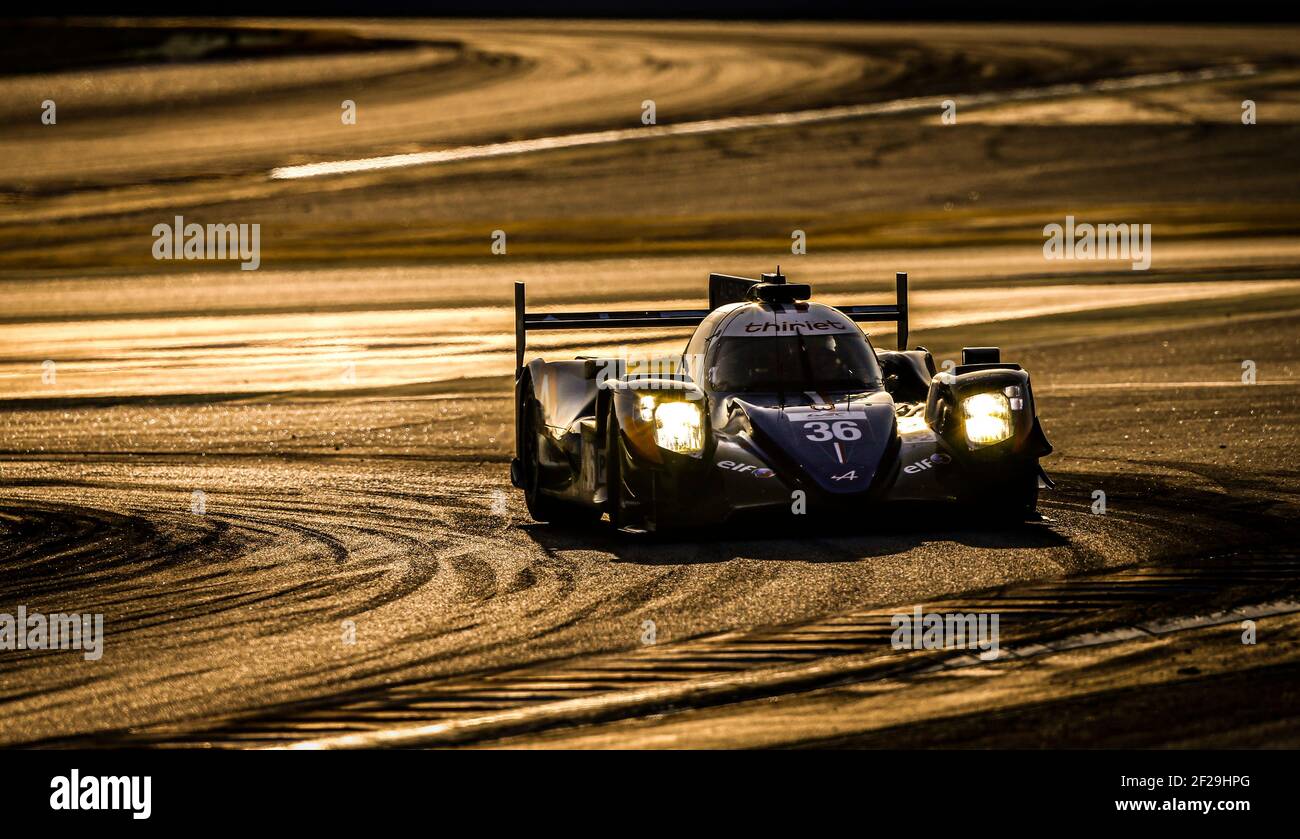 36 THOMAS LAURENT (FRA) ANDRE NEGRAO (BRA) PIERRE RAGUES (FRA) ALPINE A470 - GIBSON SIGNATECH ALPINE elf AKTION während des Prologes der FIA WEC World Endurance Championship 2019 in Barcelona Catalunya, Spanien, 23. Bis 24. juli - Foto Francois Flamand / DPPI Stockfoto