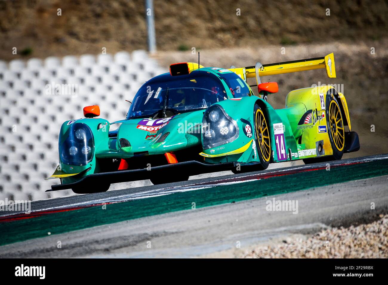 14 SCHEUSCHNER Paul (deu), SCHOLL Constantin (aut), Inter Europol Competition, Ligier JS P3 - Nissan, Aktion während der 2019 ELMS European Le Mans Series, 4 Stunden von Portugal vom 25. Bis 27. Oktober in Portimao - Foto Paulo Maria / DPPI Stockfoto