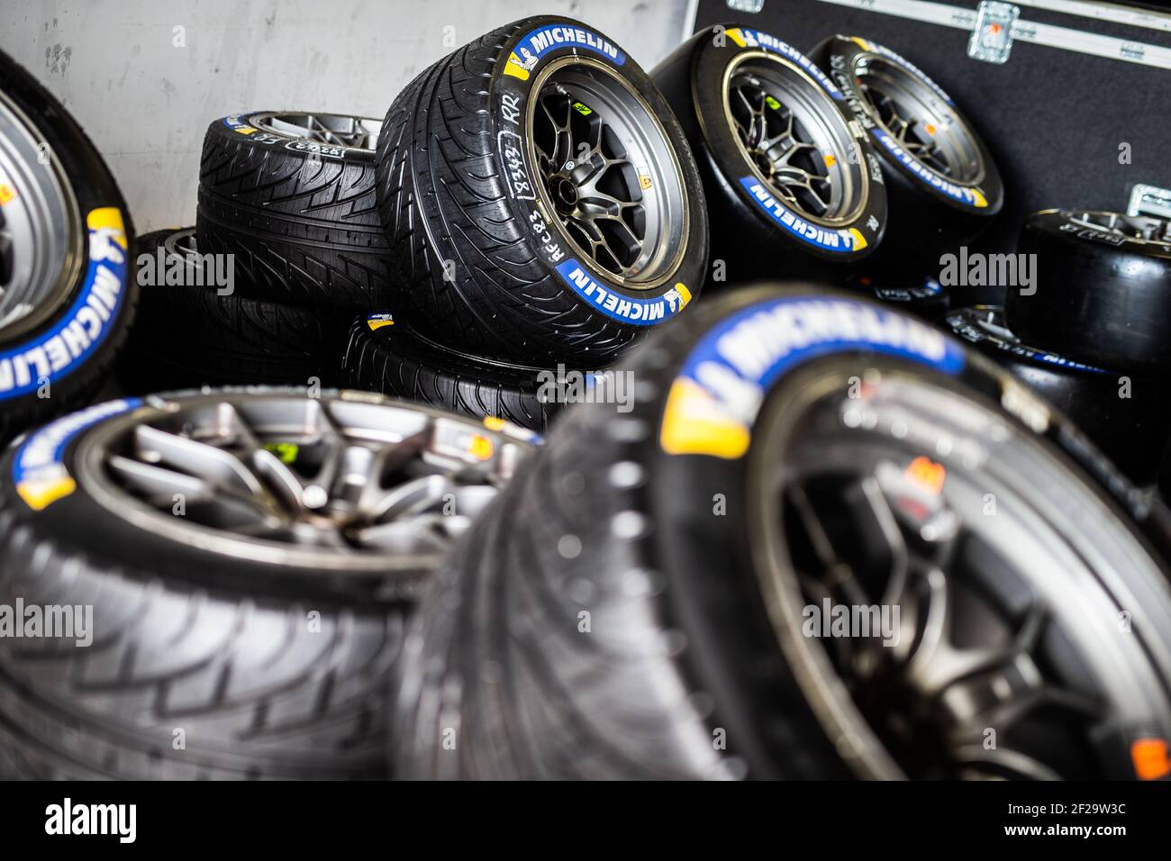 Reifen, Pneu, Ambiente Michelin während der 2019 FIA WEC World Endurance Championship, 6 Stunden Fuji vom 4. Bis 6. Oktober in Oyama, Japan - Foto Antonin Vincent / DPPI Stockfoto
