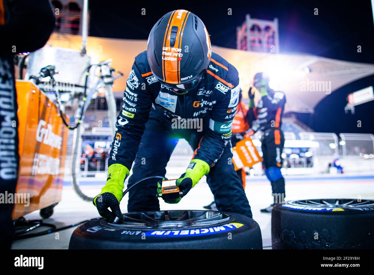 Michelin Reifen, pneu, während der FIA WEC World Endurance Championship 2019, 8 Stunden von Bahrain vom 12. Bis 14. dezember auf dem International Circuit of Sakhir - Foto Antonin Vincent / DPPI Stockfoto