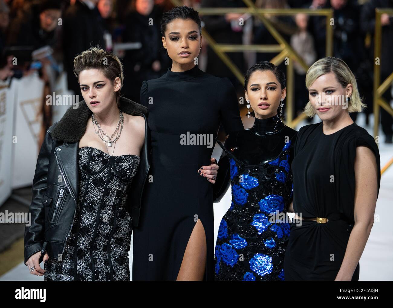 London, Großbritannien. 20th. November 2019. Kristen Stewart, Ella Balinska, Naomi Scott und Elizabeth Banks bei der UK-Premiere von 'Charlie's Angels', Curzon Mayfair, London. Quelle: Scott Garfitt /Empics/Alamy Live News Stockfoto