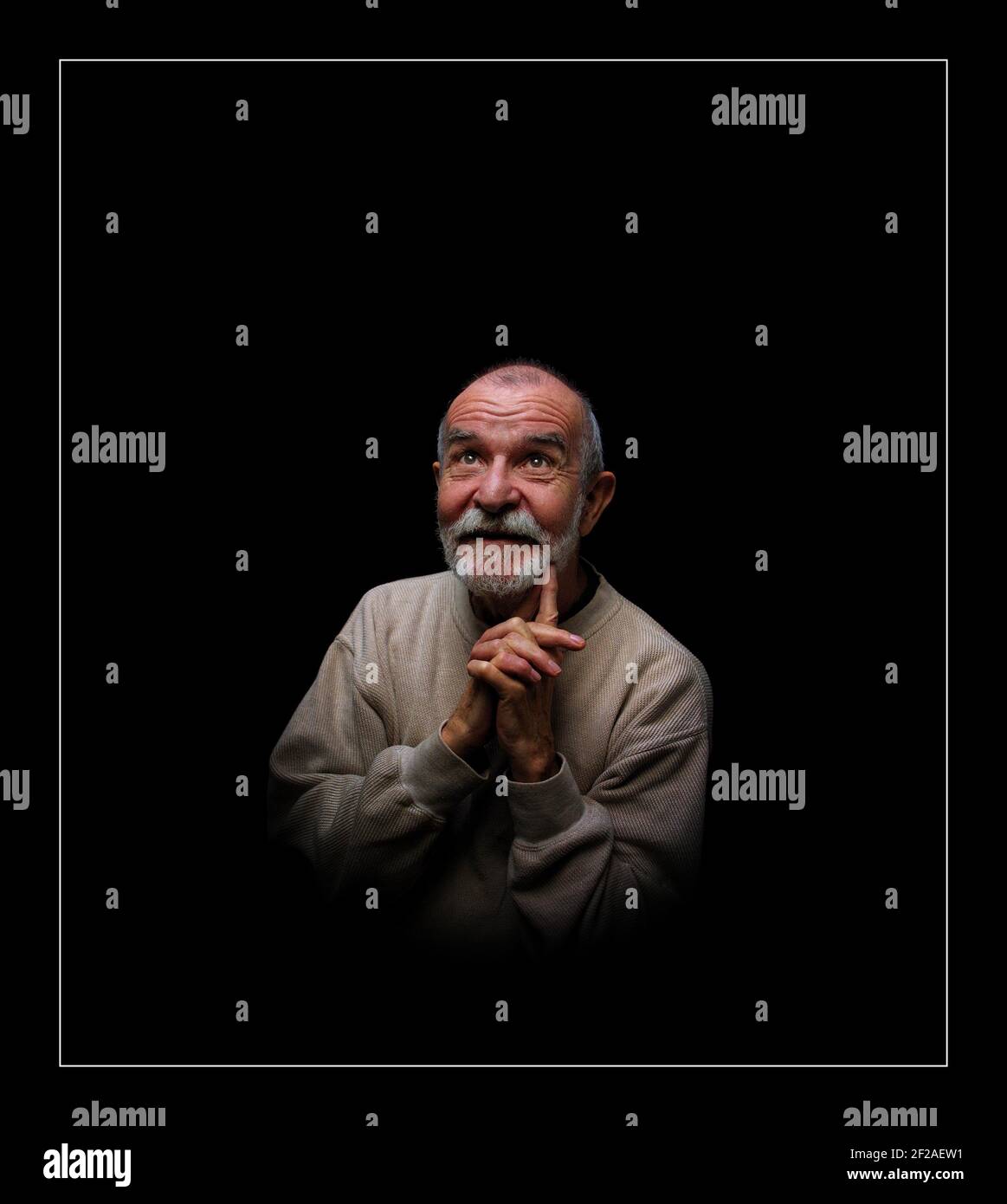 Athol Fugard...... Südafrikanischer Dramatiker in London.pic David Sandison 15/3/2002 Stockfoto