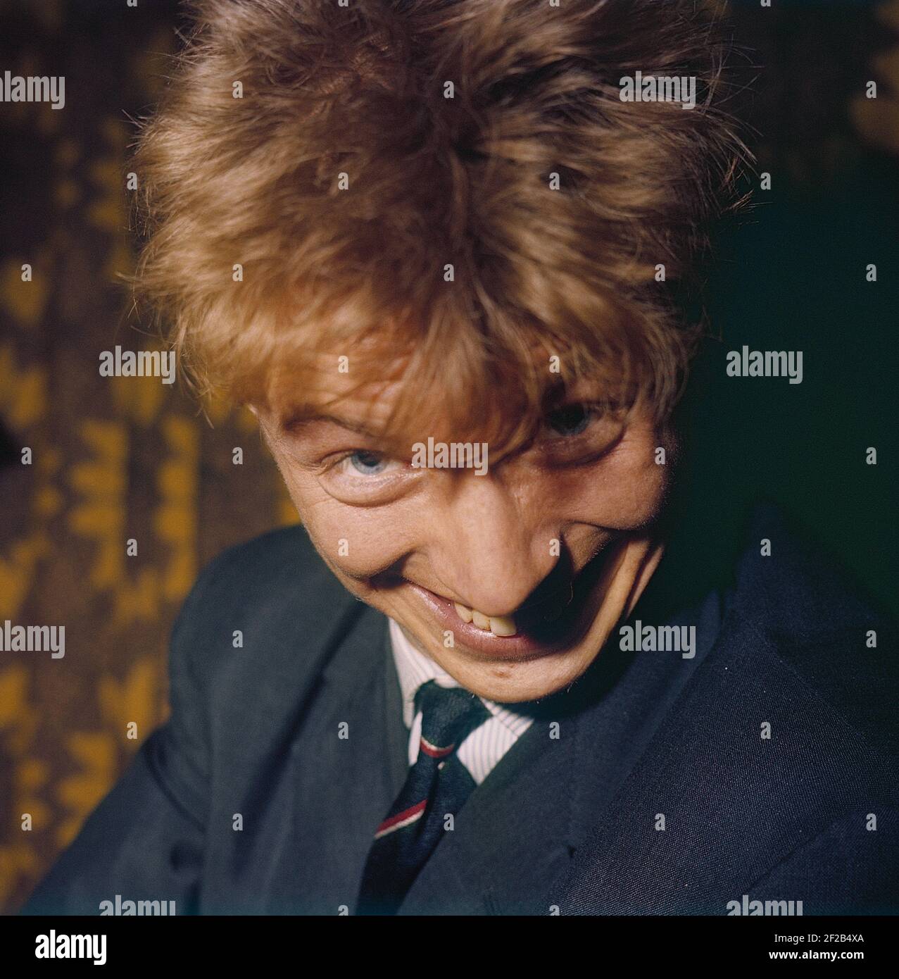 Tommy Steele. Der englische Entertainer gilt als Großbritanniens erstes Teenager-Idol und Rock and Roll-Star. Geboren im dezember 17 1936. Foto während eines Besuchs in Stockholm im Jahr 1950s. Stockfoto