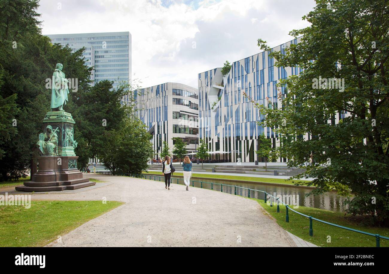 Hofgarten in Düsseldorf Stockfoto