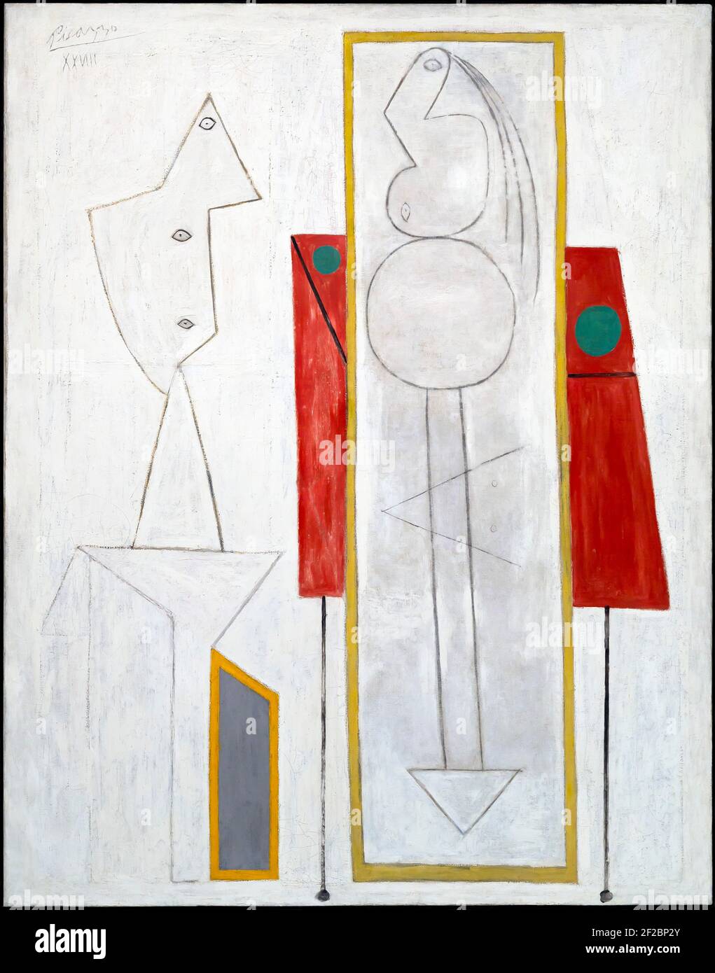 Das Studio, Pablo Picasso, 1928, Peggy Guggenheim Collection, Venedig, Italien, Europa Stockfoto