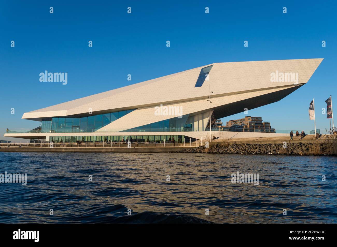 The Eye Film Museum, Amsterdam, Niederlande. Stockfoto