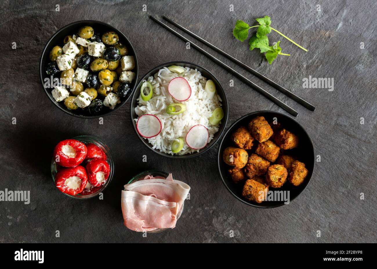 Tapas Stock Fotografie Stockfoto