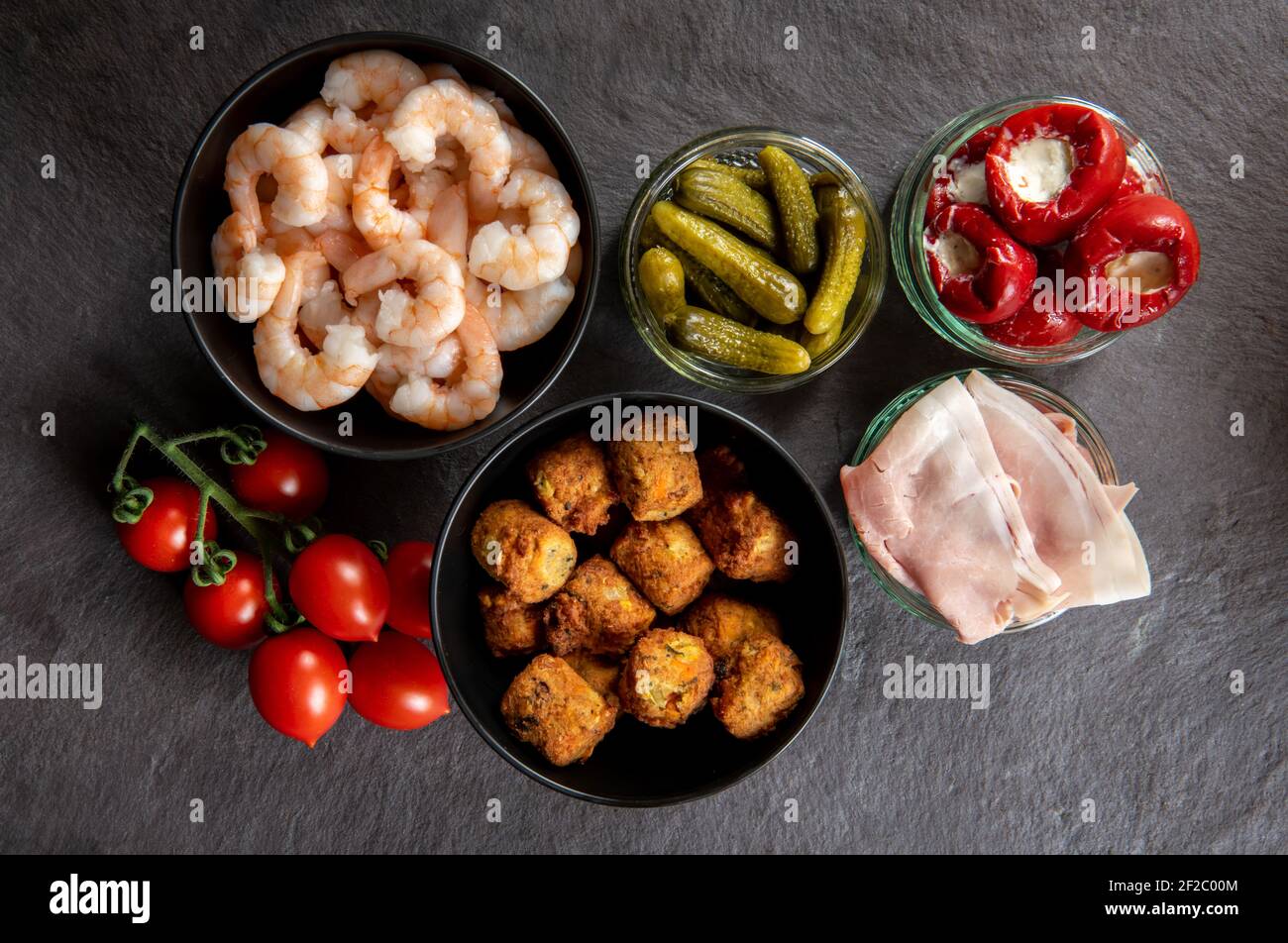 Tapas Stock Fotografie Stockfoto