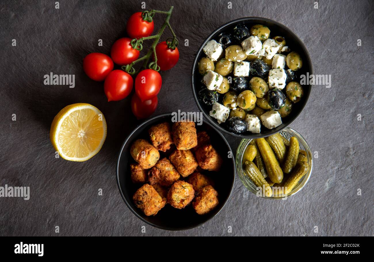 Tapas Stock Fotografie Stockfoto