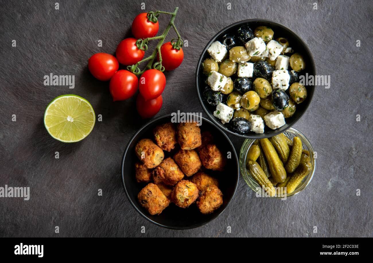 Tapas Stock Fotografie Stockfoto