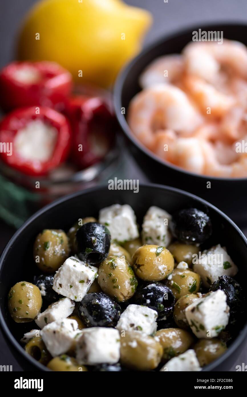 Tapas Stock Fotografie Stockfoto