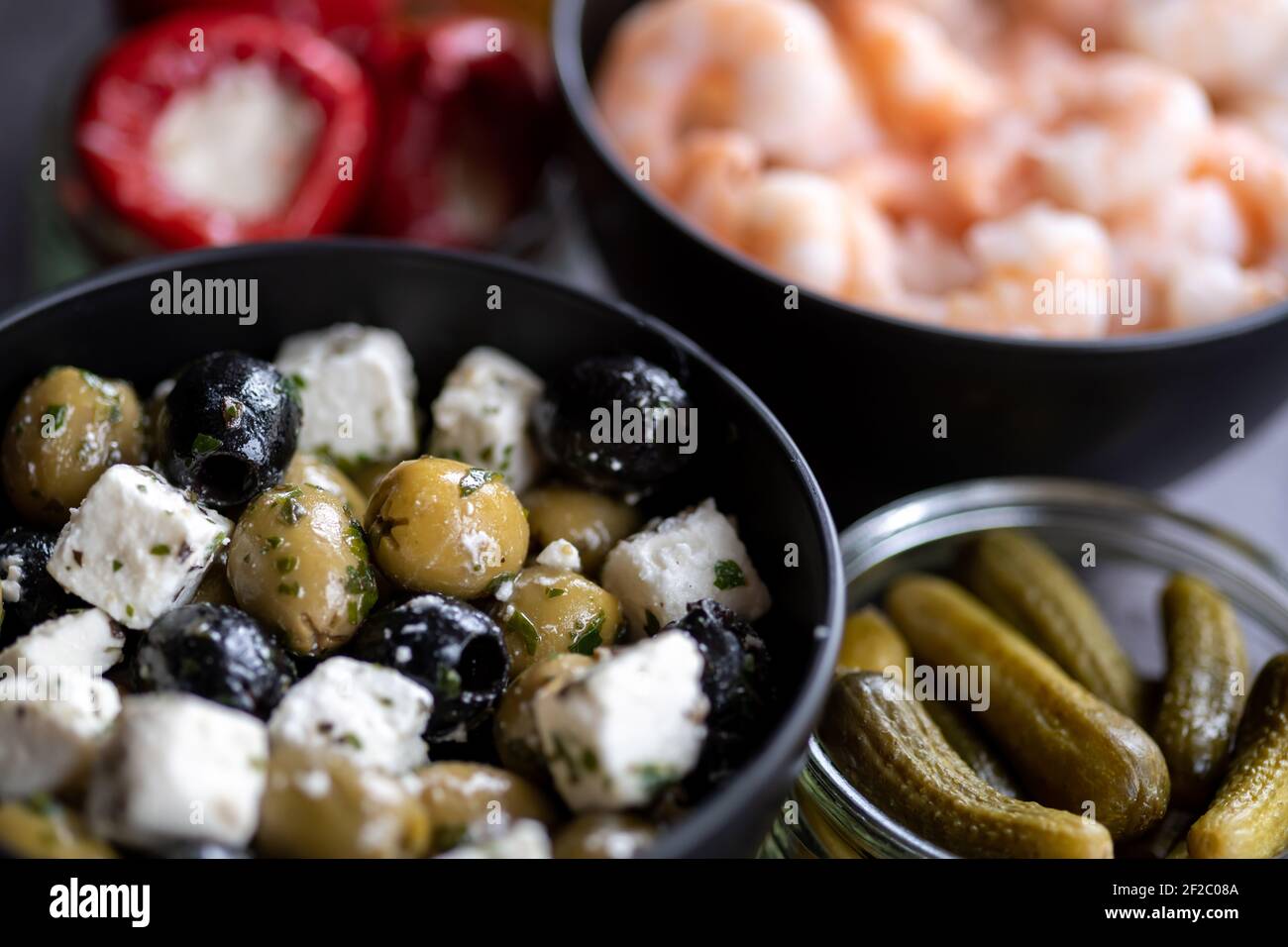 Tapas Stock Fotografie Stockfoto