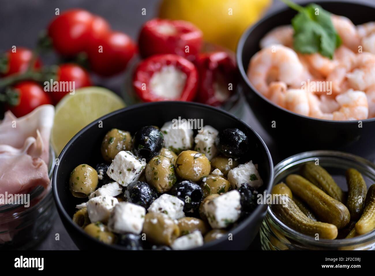 Tapas Stock Fotografie Stockfoto