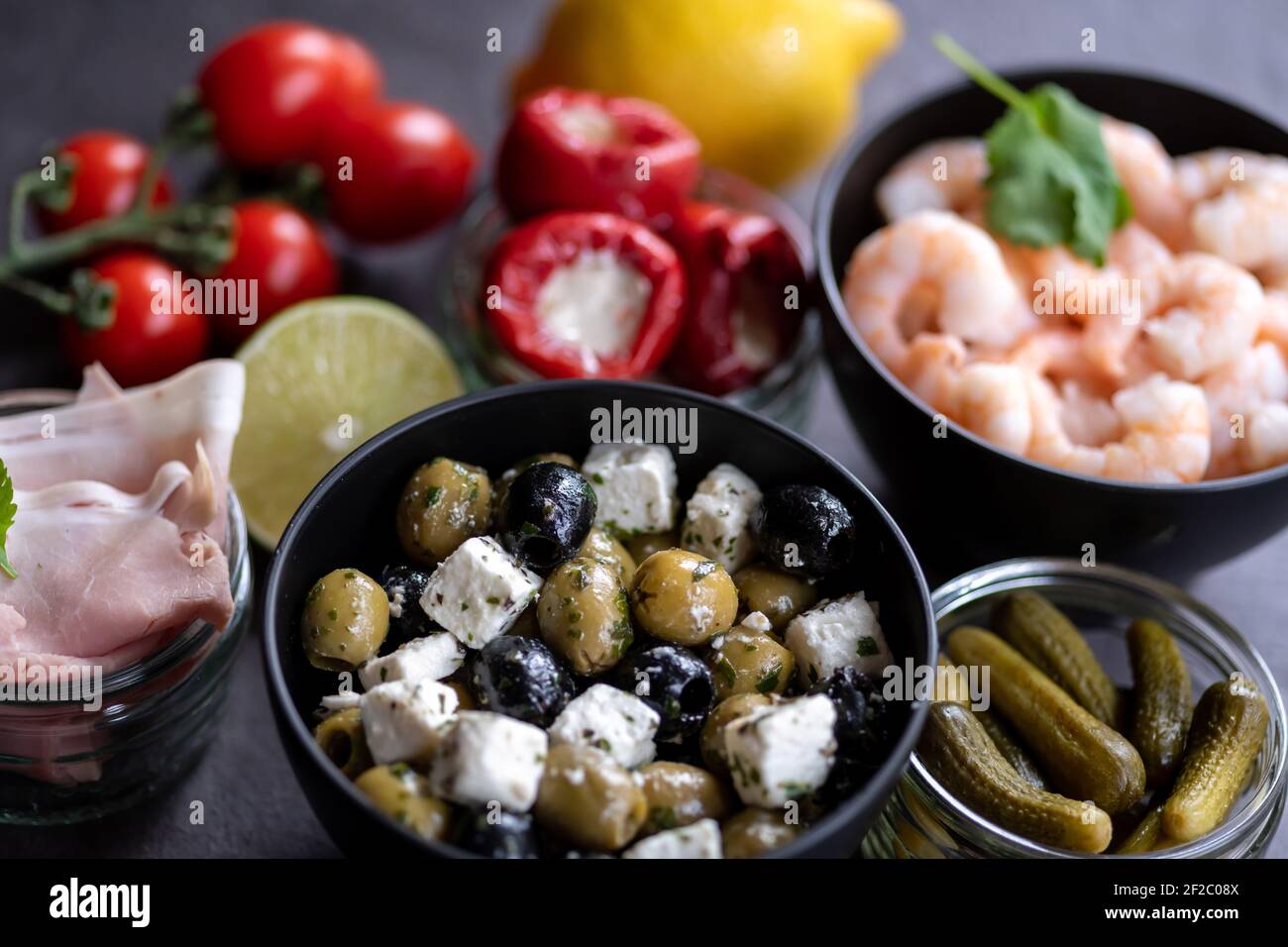 Tapas Stock Fotografie Stockfoto