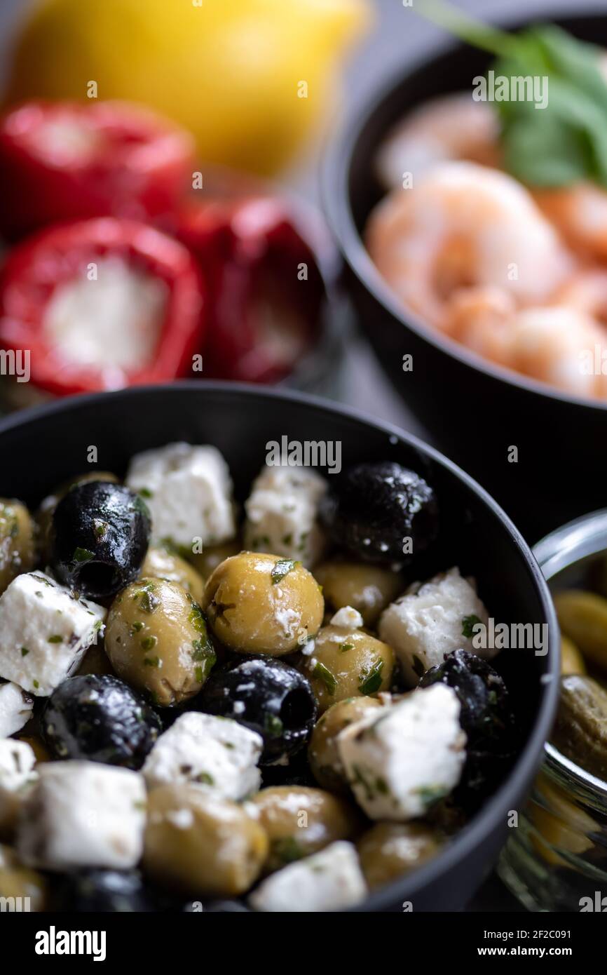 Tapas Stock Fotografie Stockfoto