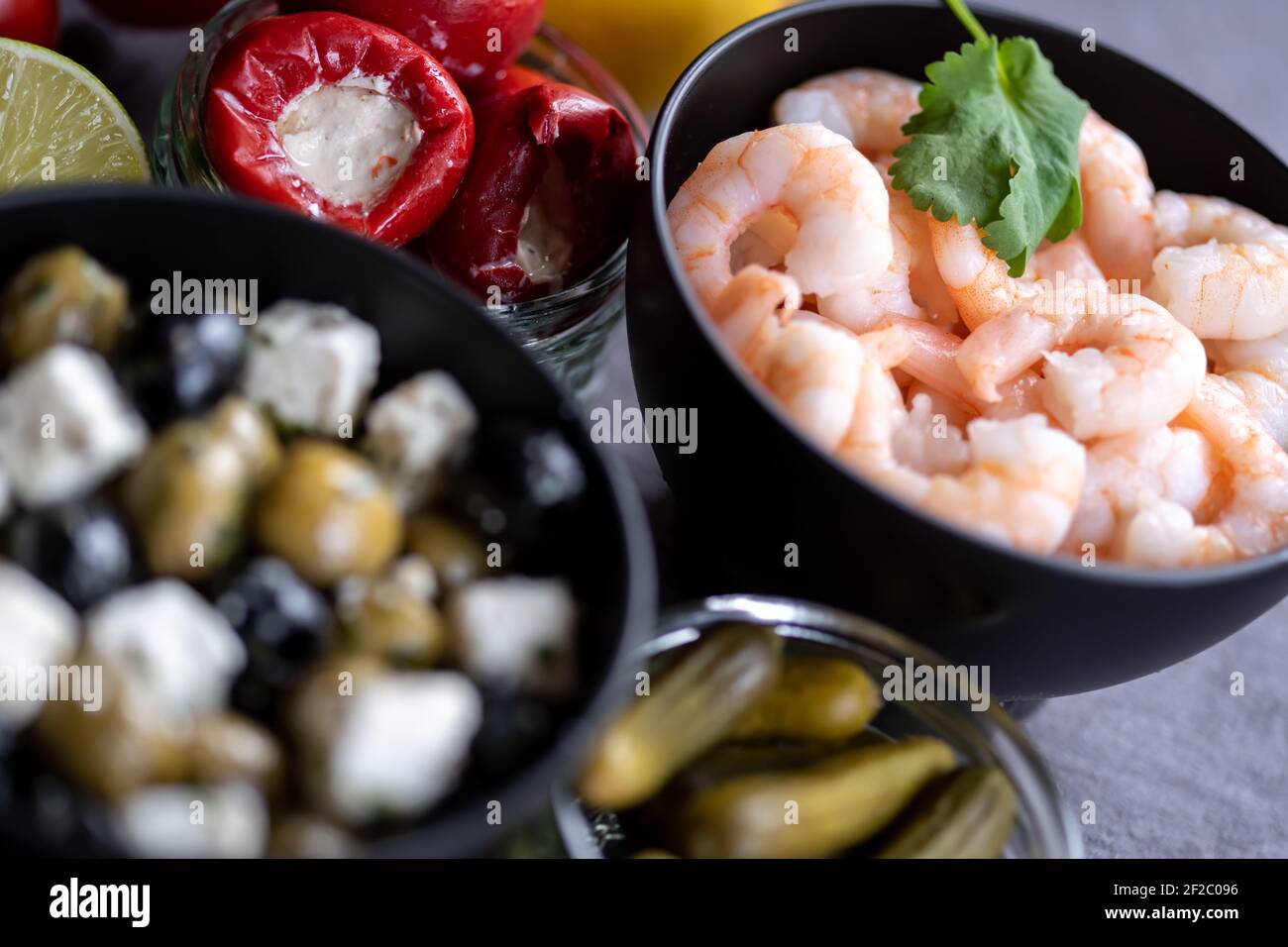 Tapas Stock Fotografie Stockfoto