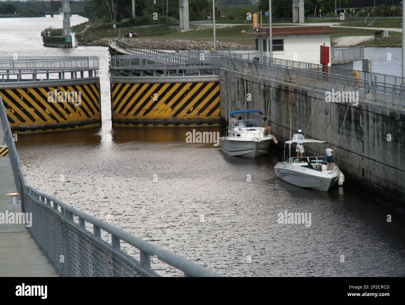 Port Mayaca Lock und Dam 02. Stockfoto