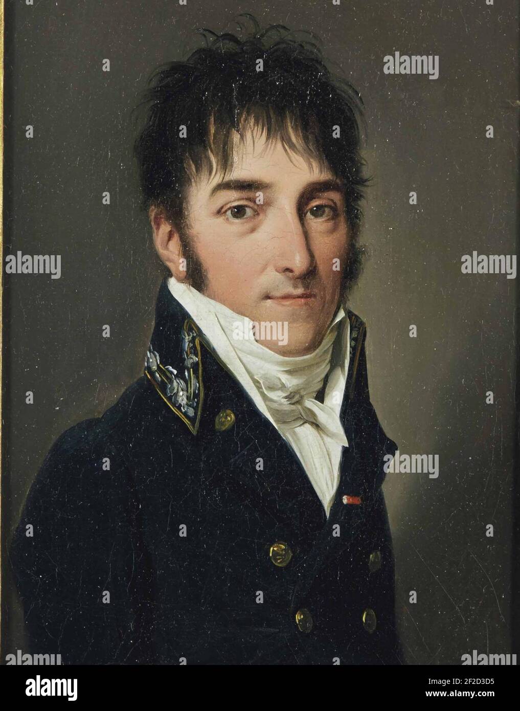 Portrait de Jean-Louis Lefèvre (1769-1843). Stockfoto