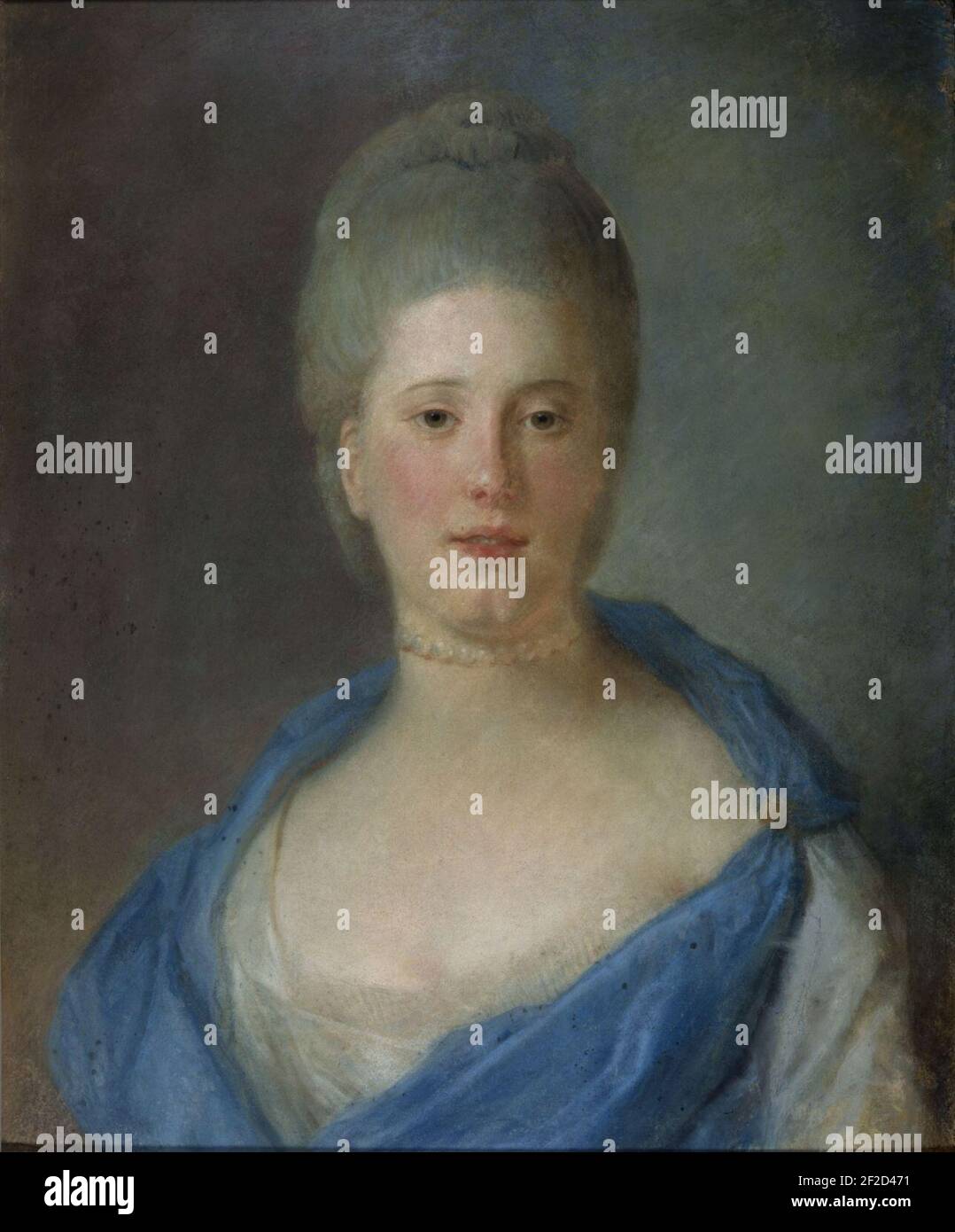 Portrait de Madame Jean-Jacques Duval d'Espreménil. Stockfoto