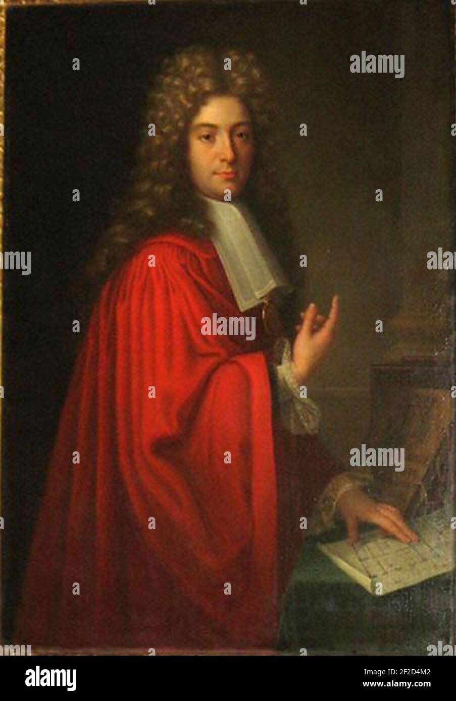 Portrait de Rallier du Baty, maire de Rennes Stockfotografie Alamy