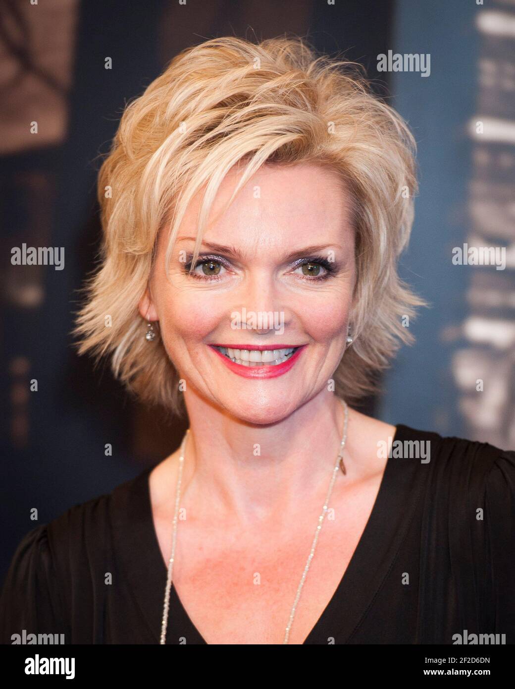 Sharon Small kommt bei den Crime Thriller Awards 2014 an The Grosvenor House Hotel - London Stockfoto