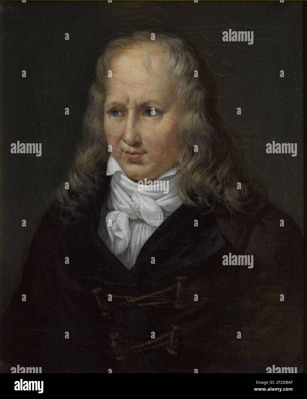 Porträt von Bernardin de Saint-Pierre (von Paul Carpentier, nach Elizabeth Harvey - Kopie von Versailles). Stockfoto