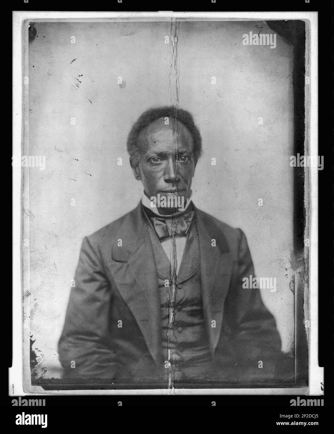 Portrait von Edward James Roye, American-Liberian politische Figur Stockfoto