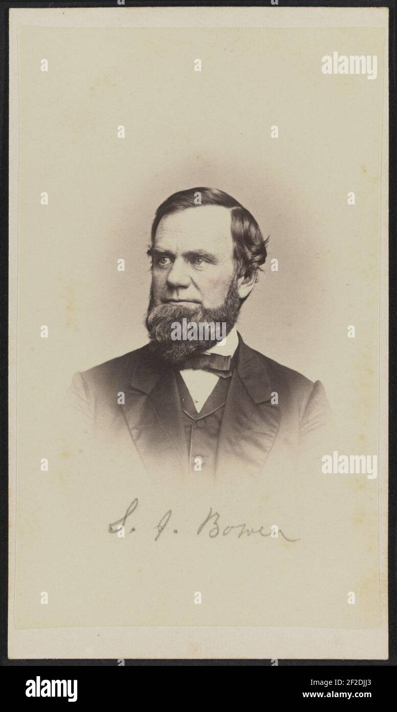 Porträt von Sayles Jenks Bowen) - Henry Ulke, 278 Pennsylvania Avenue, Washington, D. C. Stockfoto