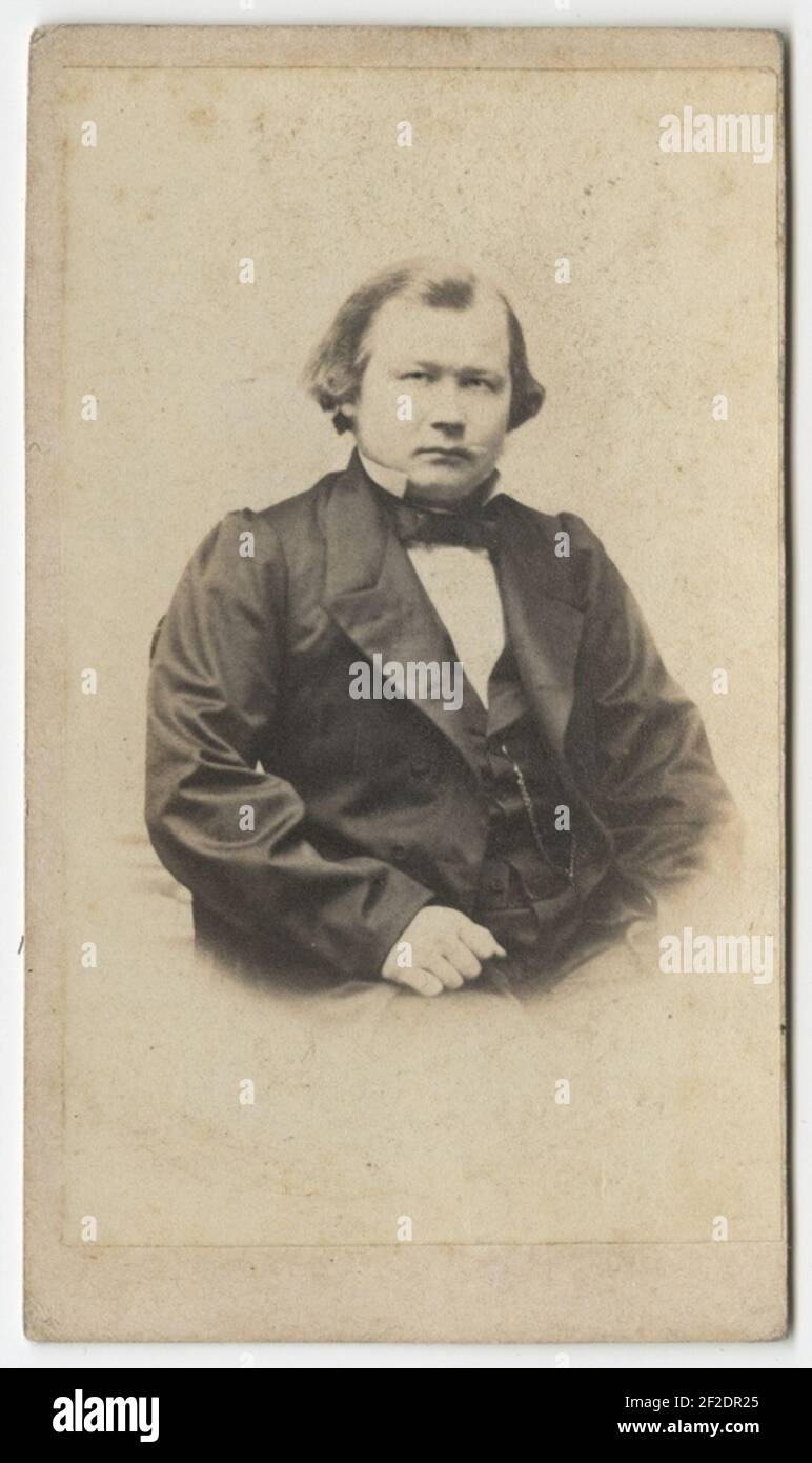 Portree, Woldemar Friedrich Kentmann - praost, Kuusalu Pastor., AM 8741-4 F 14145. Stockfoto