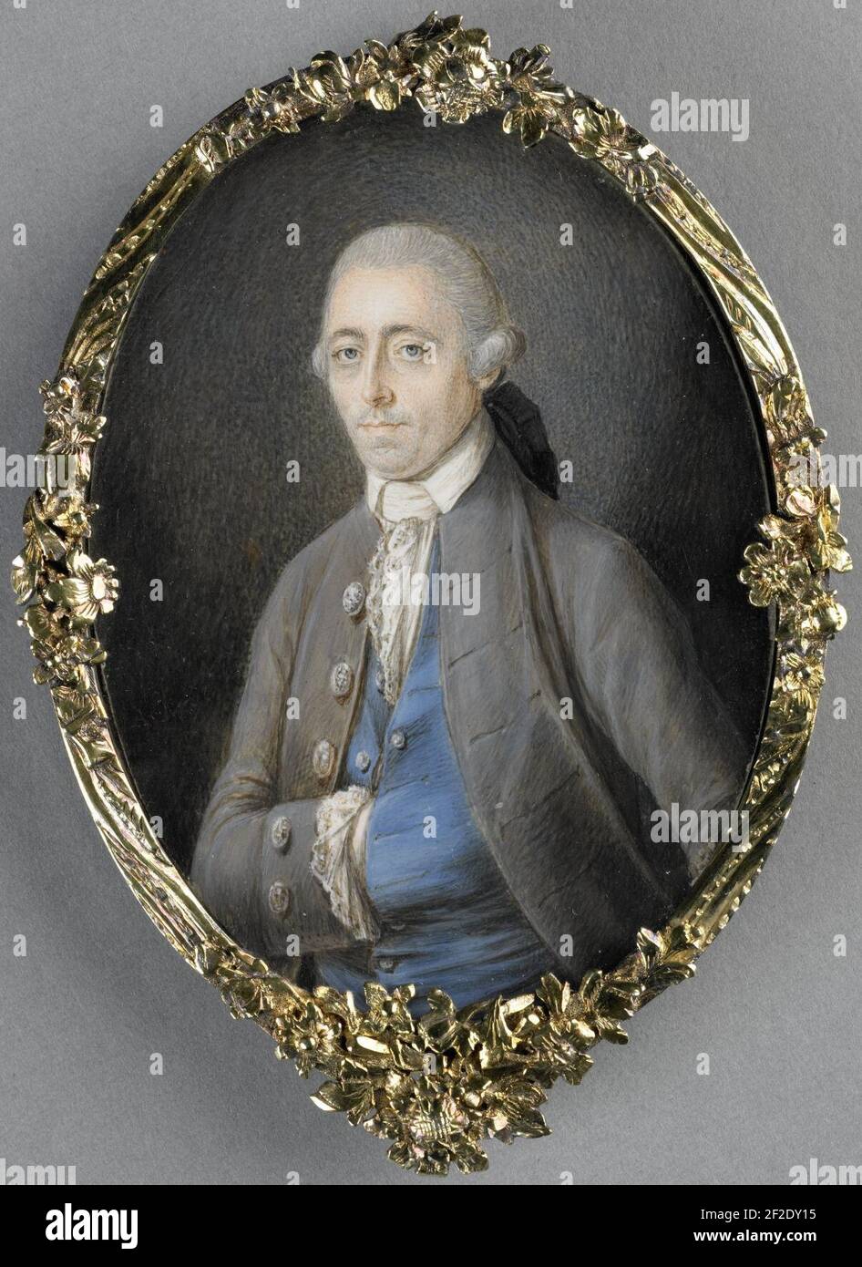 Portret van Johannes Wesenhagen (1743-1803) Stockfoto