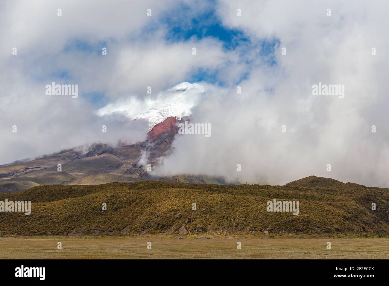 Vulkan Cotopaxi, Quito, Ecuador. Stockfoto