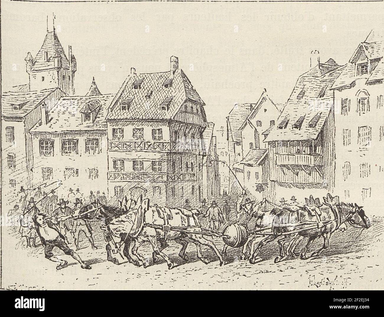 Pranishnikoff Flammarion Experience des hemispheres de Magdeburg. Stockfoto