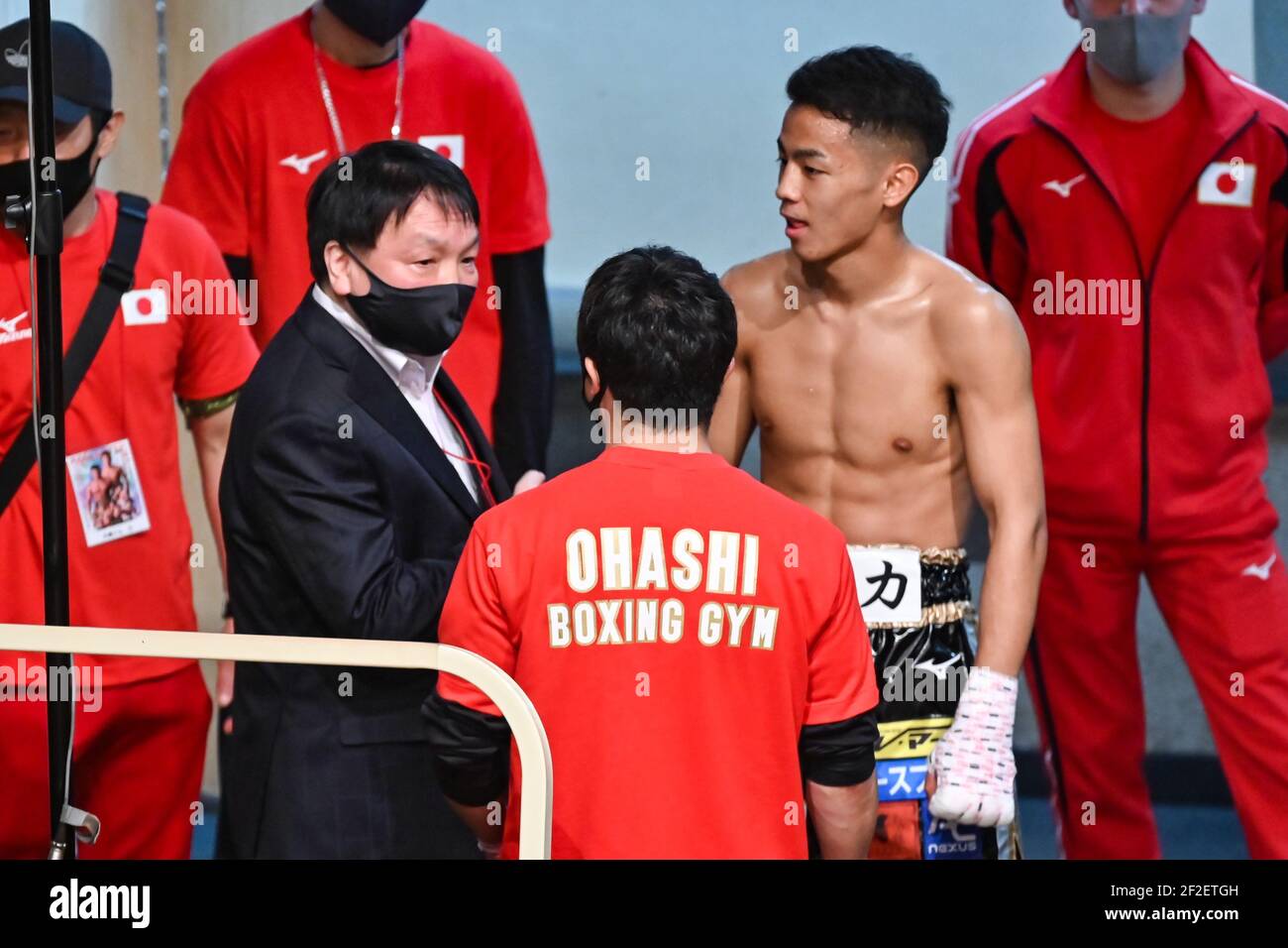 Tokio, Japan. März 2021, 11th. (LR) Hideyuki Ohashi, Yoshiki Takei