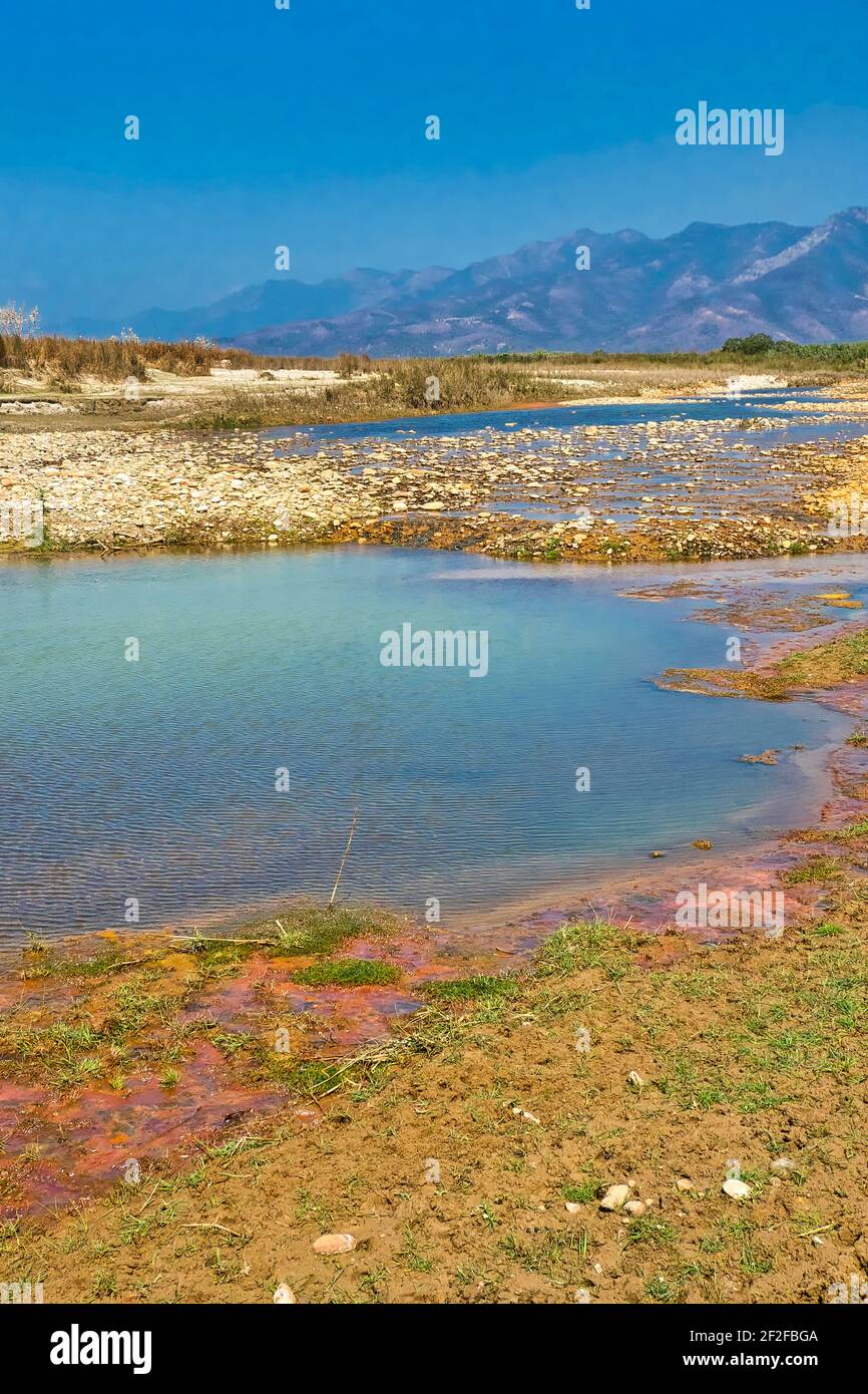 Babai River Landscape, Royal Bardia National Park, Bardiya National Park, Nepal, Asien Stockfoto