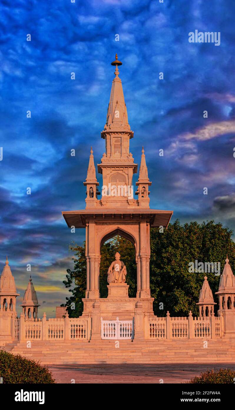 Schöne Gemälde, Kunst, Design-Denkmäler, Tempel, Architekturen im Zustand der königlichen Geschichte Indiens der große Rajasthan. Stockfoto