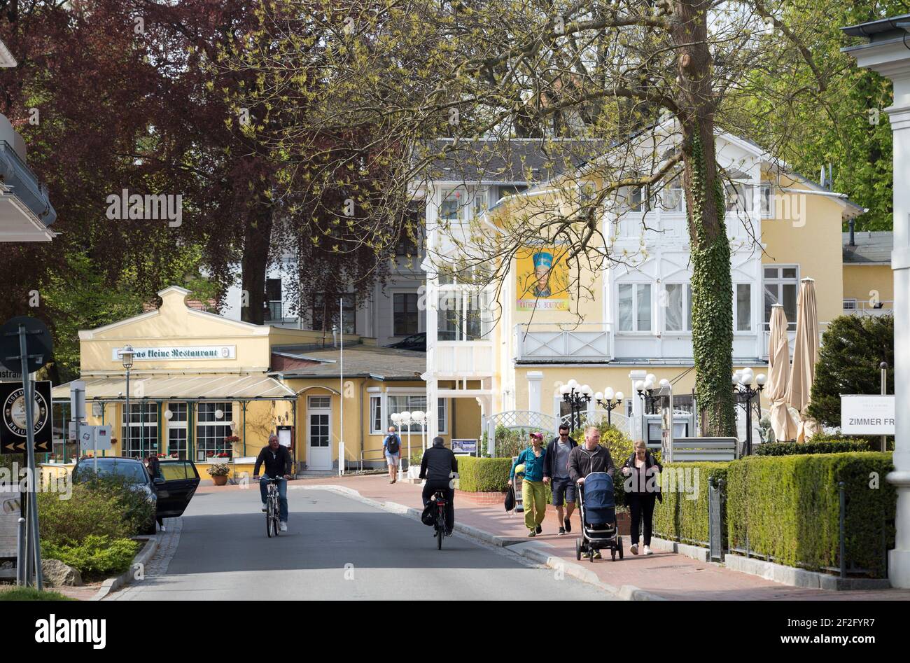 Heringsdorf, Insel Usedom, Ostseeküste, Mecklenburg-Vorpommern, Deutschland Stockfoto