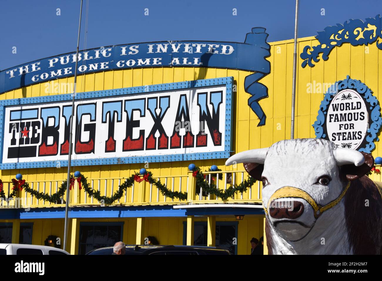 The Big Texan, Amarillo, Texas, USA Stockfoto